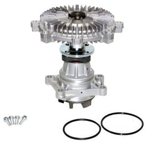 Engine Water Pump with Fan Clutch 165-0001