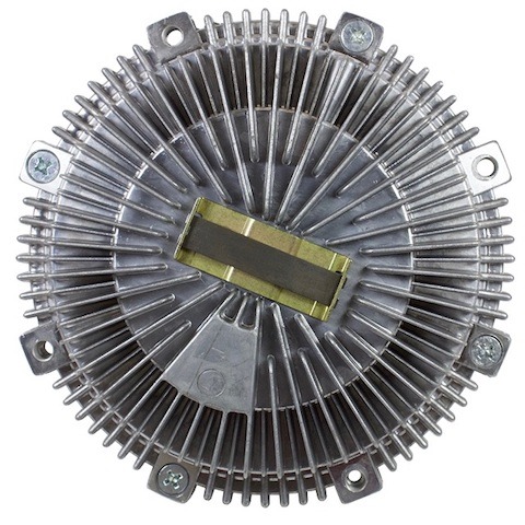 top view fan clutch