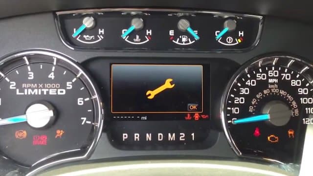 Ford service light